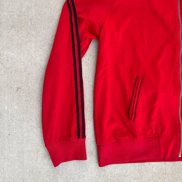 Converse One Star Men’s Red Full Zip Up Jacket (Size XL) - Picture 6 of 11